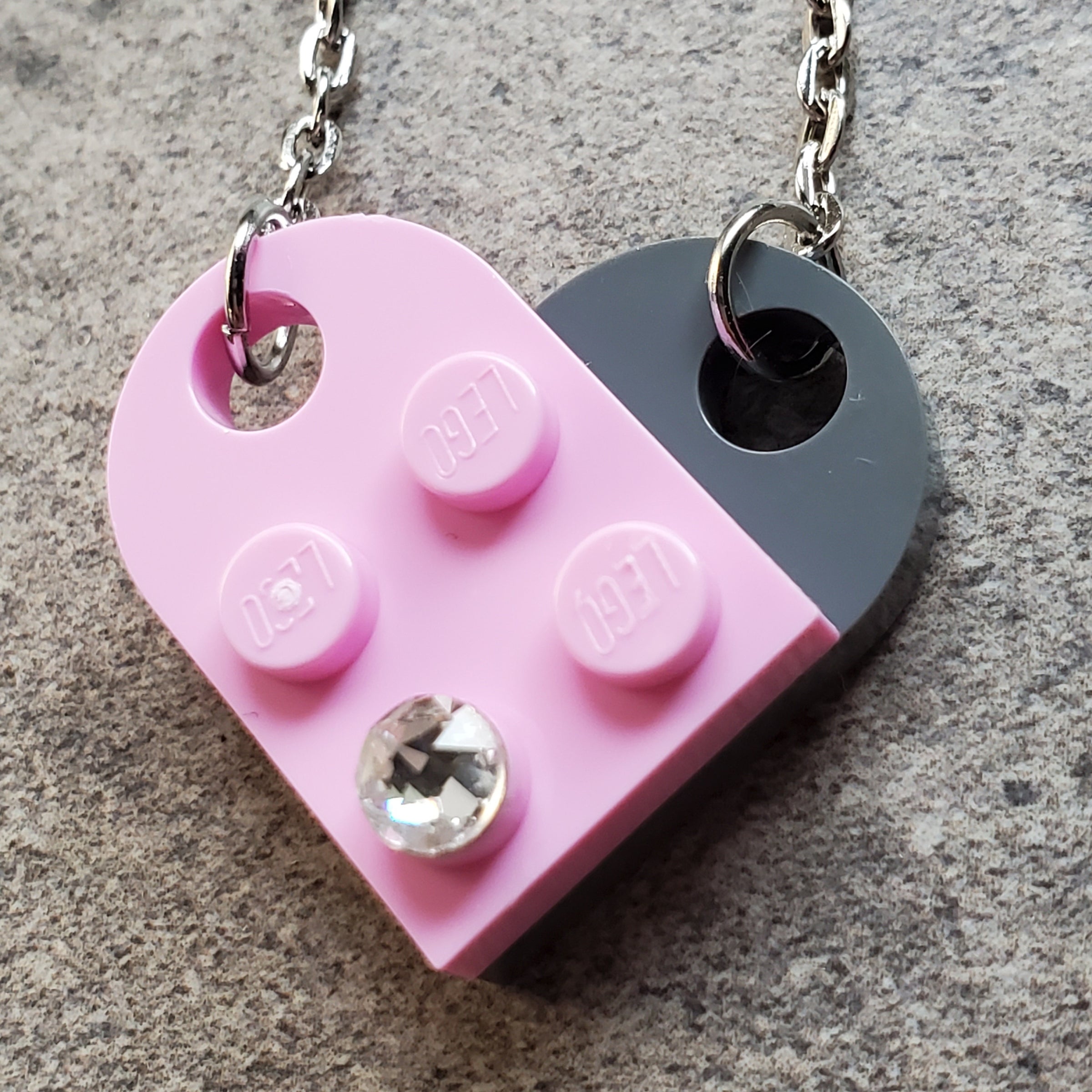 Lego clearance heart necklace