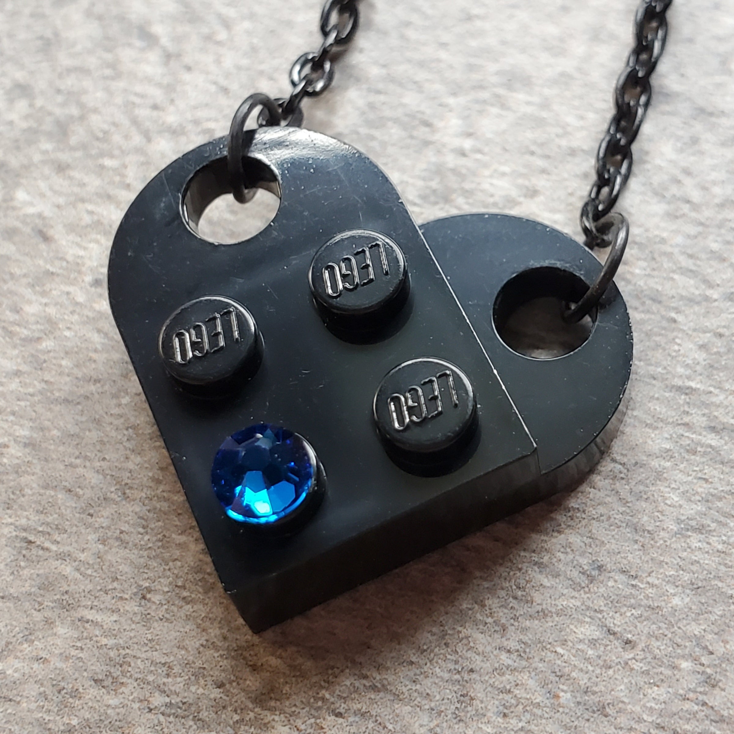 Lego necklace black deals