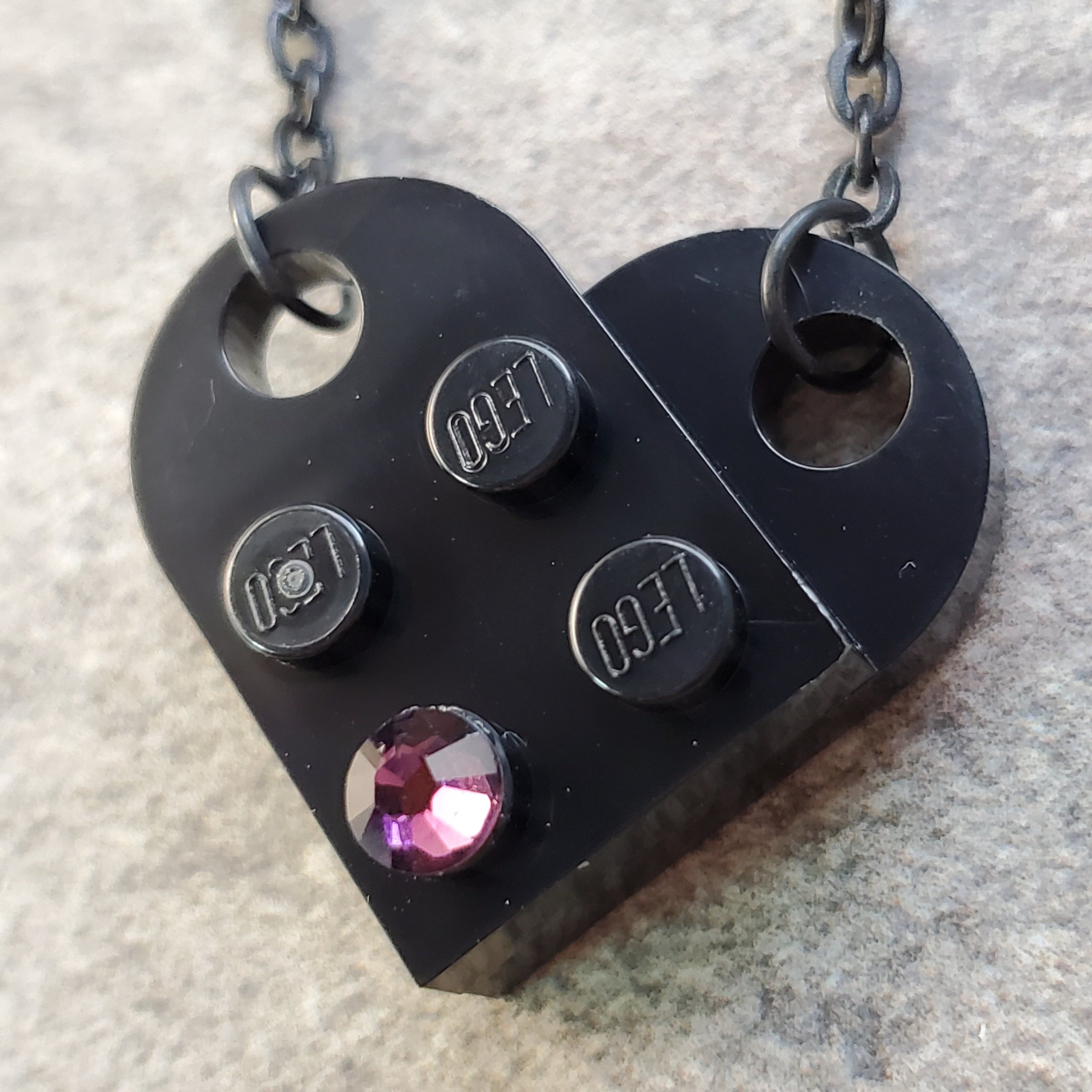 LEGO Heart Necklace Outer Rim Toys Out of the Toy Box Jewelry